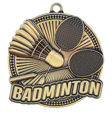 Badminton Medallion - Tempo Series - 2 1/4