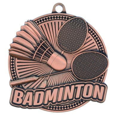Badminton Medallion - Tempo Series - 2 1/4