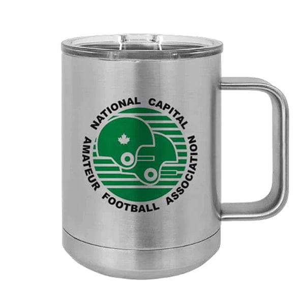 NCAFA Polar Camel 15 oz. Stainless Steel Insulated Mug Slider Lid
