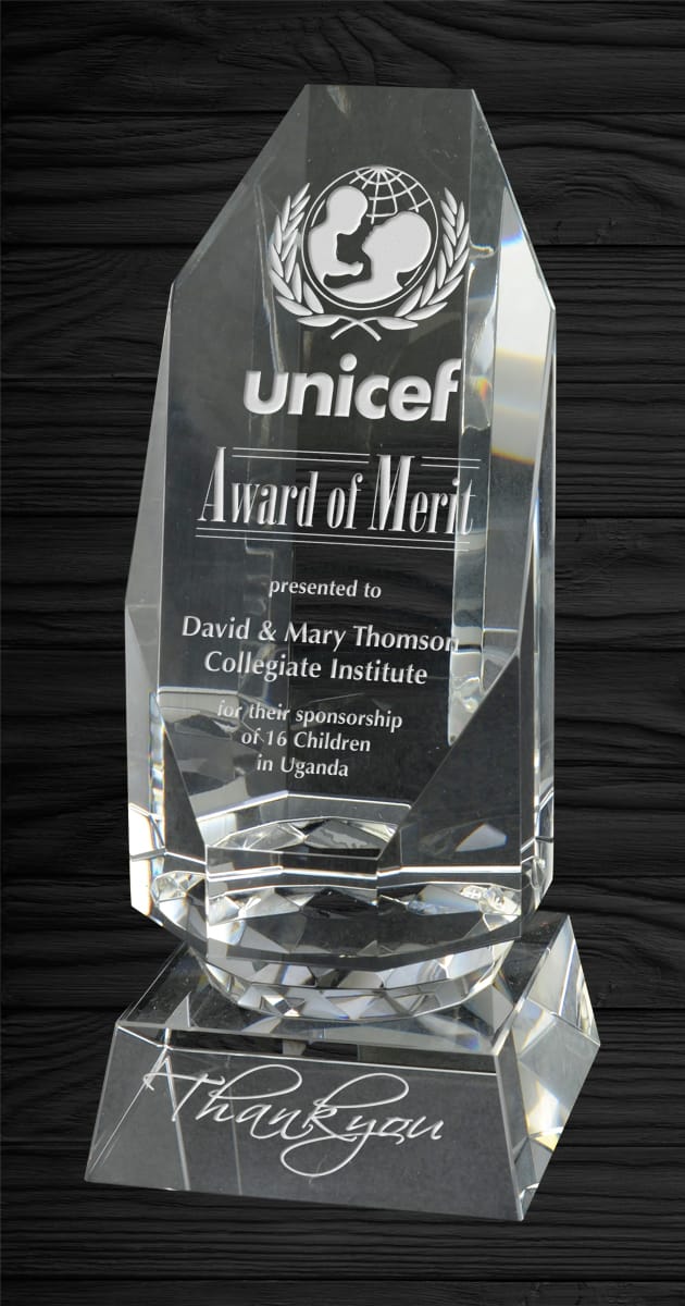 Newcastle Crystal Award 6 1/4