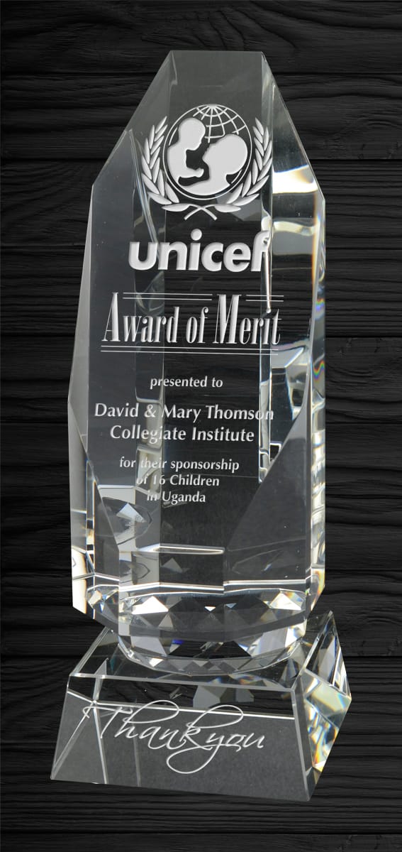 Newcastle Crystal Award 6 1/4