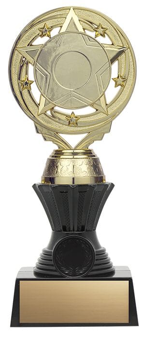 Nexus Twister Base Black with Gold Insert Holder, 8 1/2