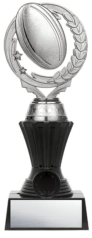 Nexus Twister Base Black with Silver Rugby, 8 1/2