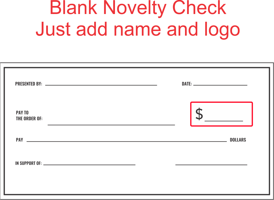 Novelty Check - Personalised 36x18 inch Signs SGA Grp