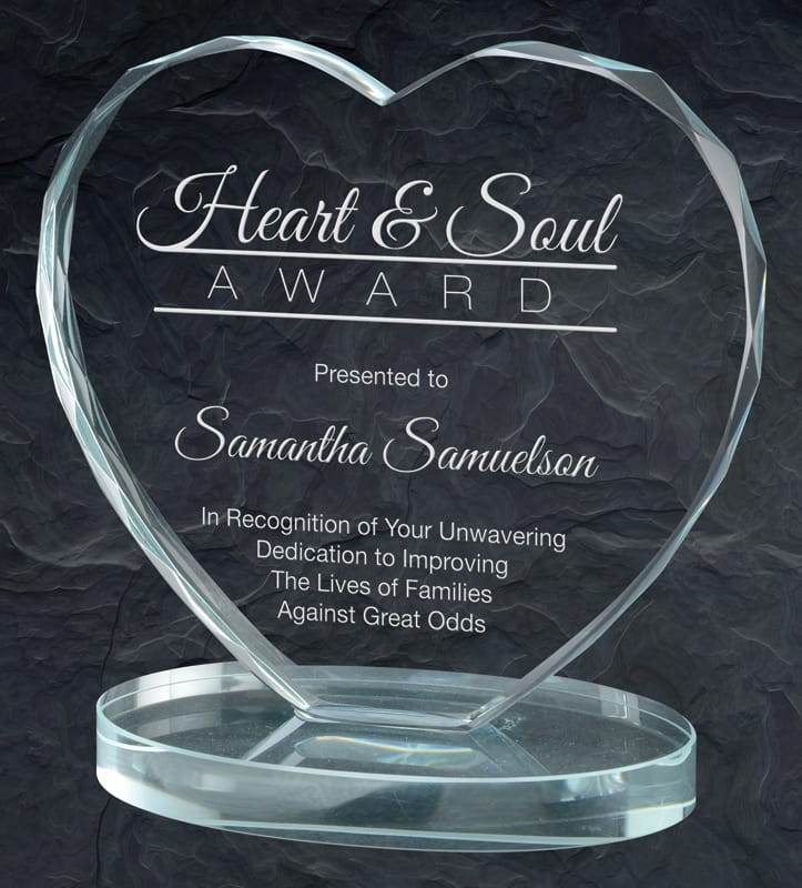 Passion Crystal Award 5