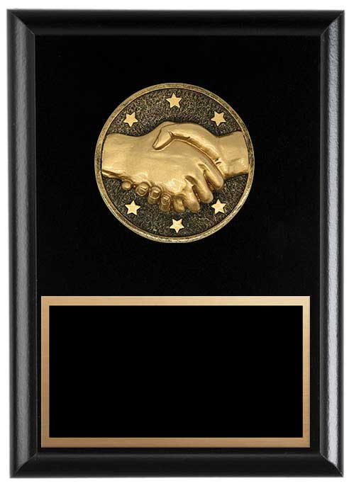 Apex Series Handshake Plaque, 6