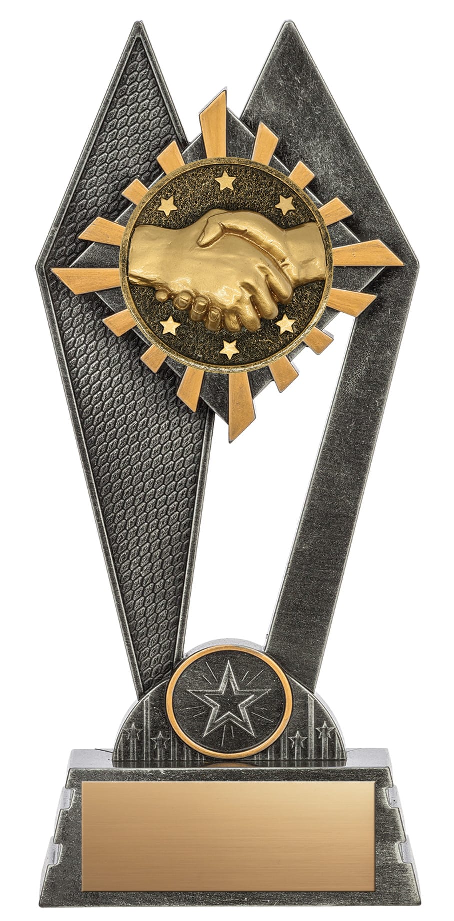 Peak Series Handshake Resin Trophy, 9