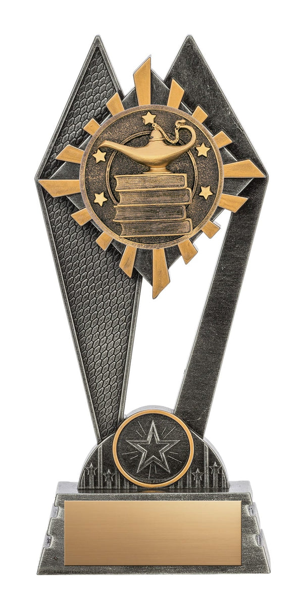 Peak Series Lamp of Knowledge Resin Trophy, 8