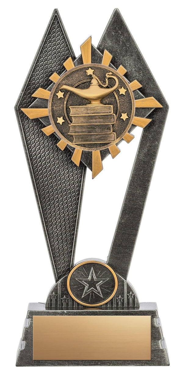 Peak Series Lamp of Knowledge Resin Trophy, 9