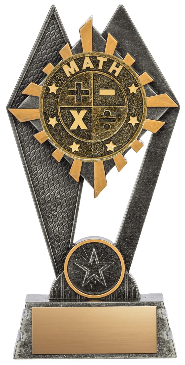Peak Series Math Resin Trophy, 7