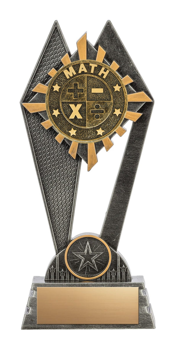 Peak Series Math Resin Trophy, 8