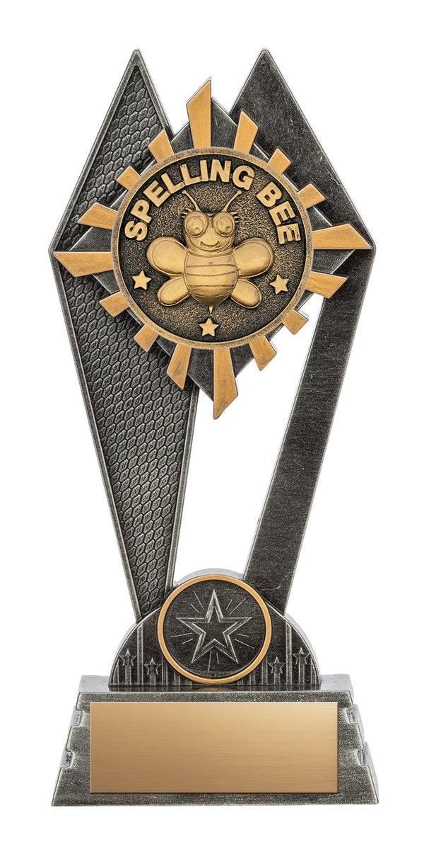 Peak Series Spelling Bee Resin Trophy, 8