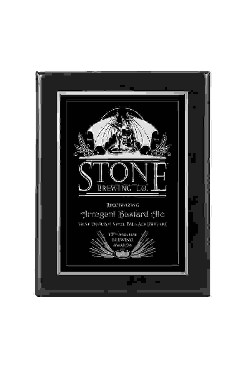 Piano Finish Plaques - Black (A2891) Plaque PDU