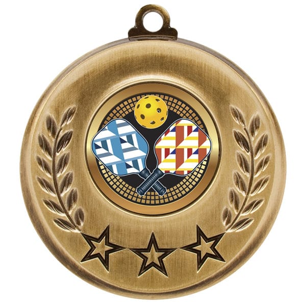 Pickleball Spectrum medallion 2 inch