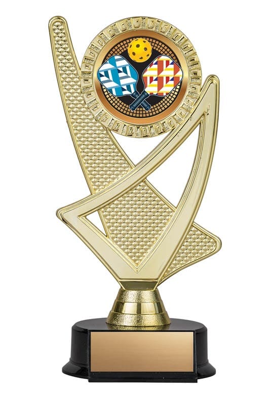 Pickleball Economy Insert Trophy, 7 1/2