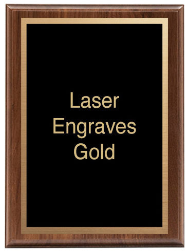 Laser Series Plaque with Plate, 6