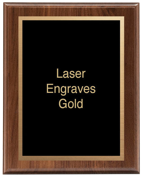 Laser Series Plaque with Plate, 8