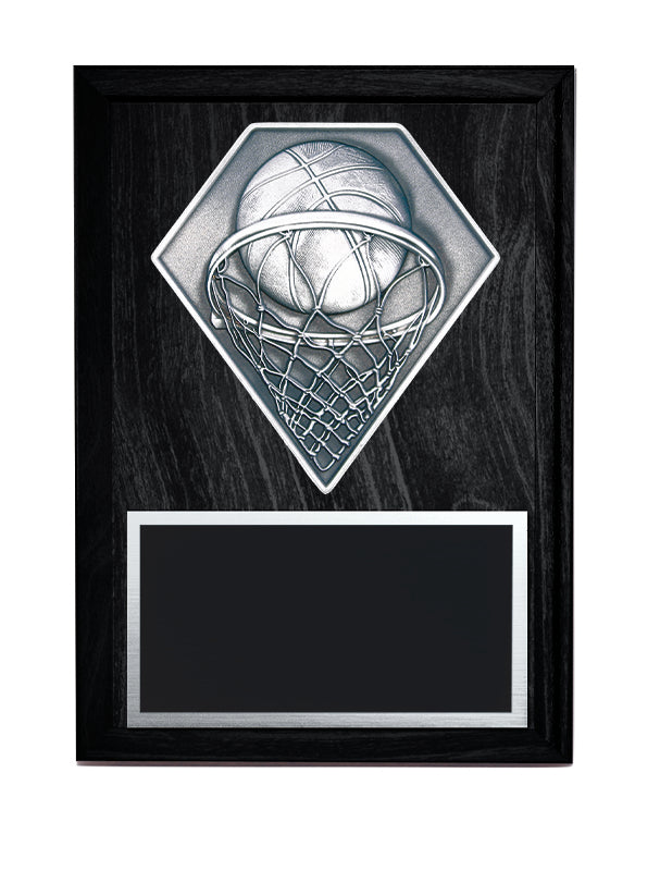Diamond Series Basketball Plaque, 5