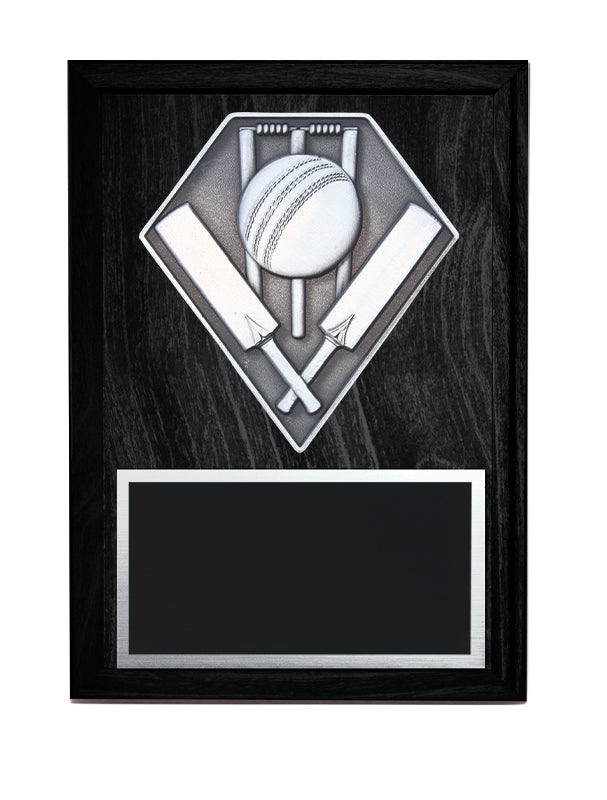 Diamond Series Cricket Plaque, 5