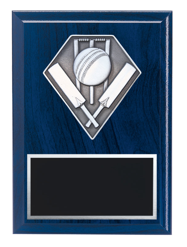 Diamond Series Cricket Plaque, 6