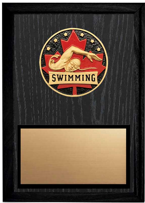 Swimming Patriot Plaque 5