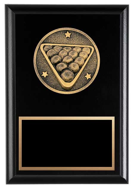Apex Series Billiards Plaque, 5