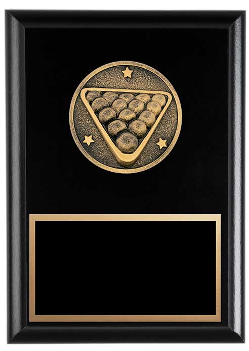 Apex Series Billiards Plaque, 6