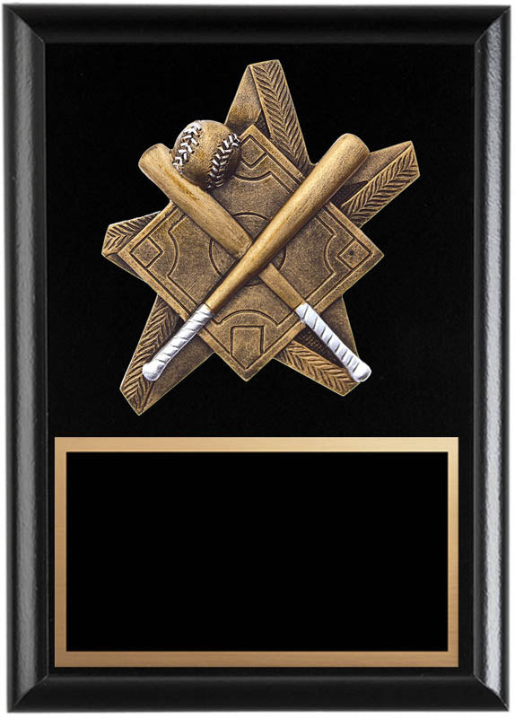 ProStar Series Baseball Plaque, 6