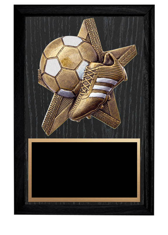 ProStar Series Soccer Plaque, 5
