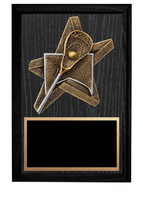 ProStar Series Lacrosse Plaque, 5
