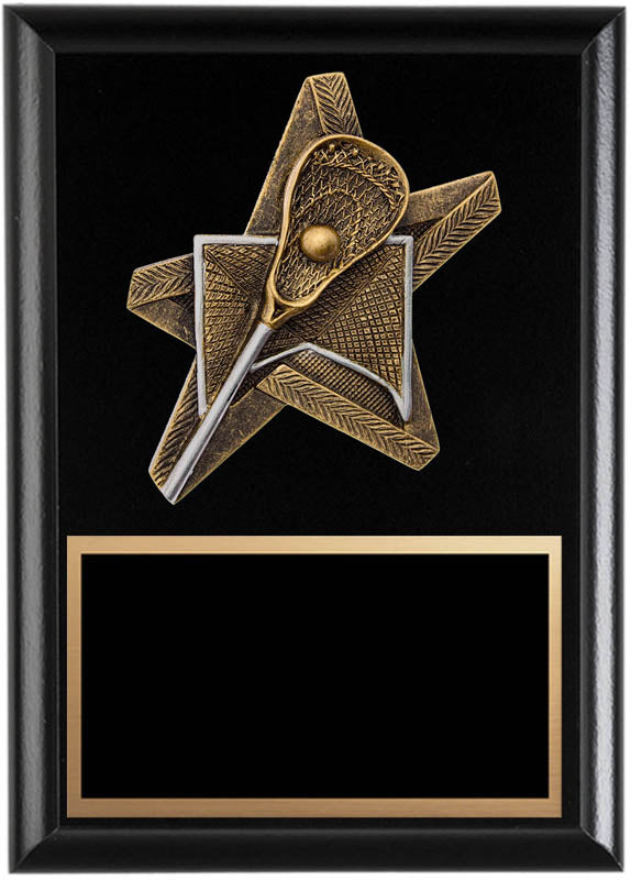 ProStar Series Lacrosse Plaque, 6