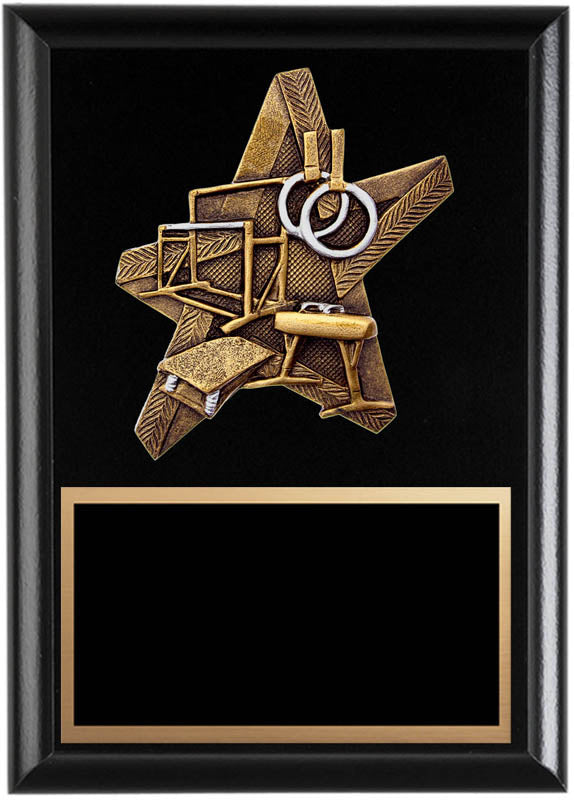 ProStar Series Gymnastics Plaque, 6