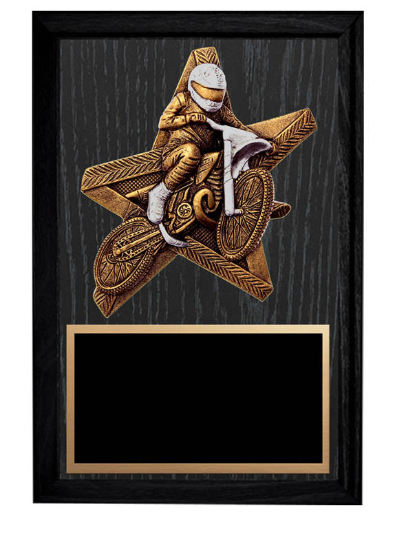 ProStar Series Motocross Plaque, 5