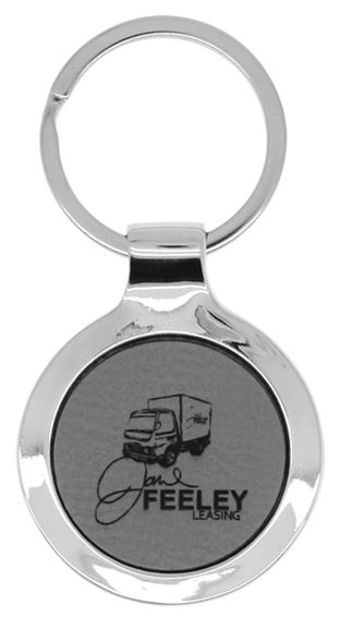 Gray Key Chain Round – main view