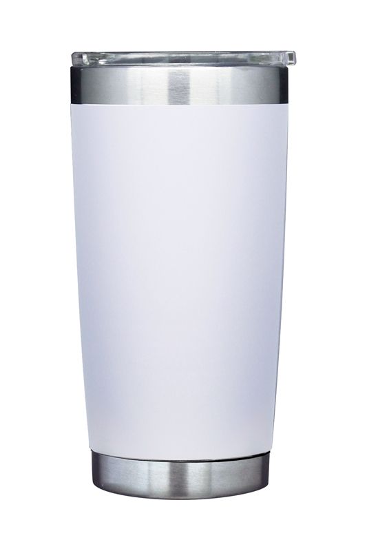 20 oz White Tumbler