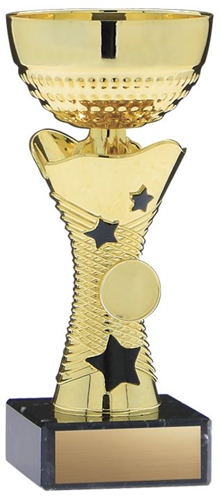 Economy Series Trophy Cup, Gold/Black – view 2