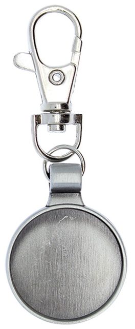 Key Chain Champ CUP 1 Insert Holder With Zipper Pull