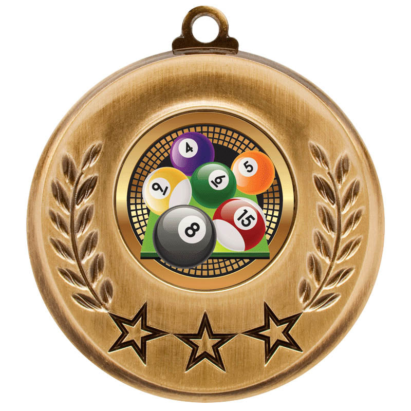 Spectrum Series Medals – Billiards – main view