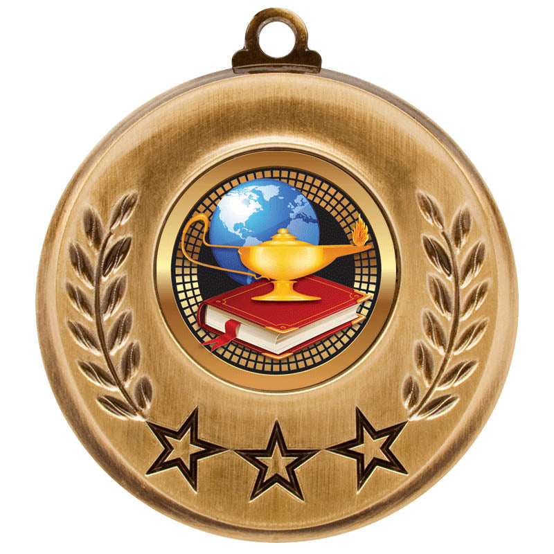Spectrum Series Medals – Lamp of Knowledge – main view