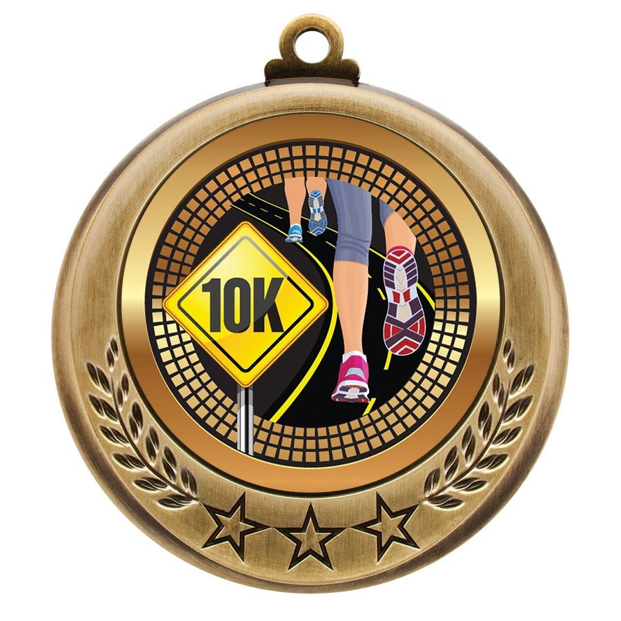 Spectrum Series Medals – 10K Run, 2.75