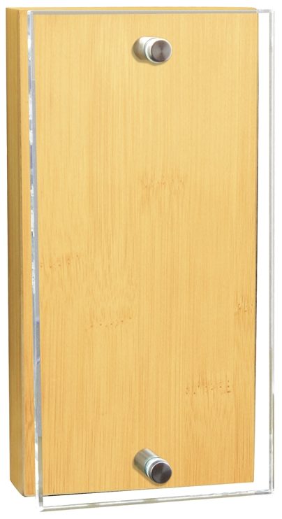 Bamboo Monument Billboard with Glass, 7/8
