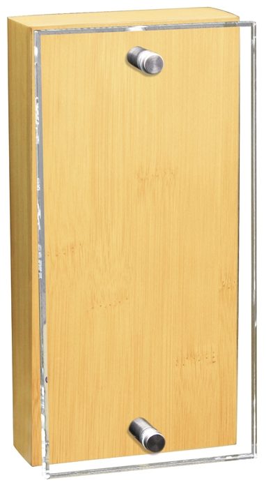 Bamboo Monument Billboard with Glass, 9 3/4