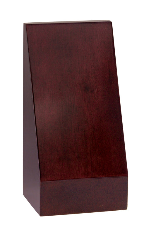 Mahogany Monument Wedge 7 X 3 5 X 3