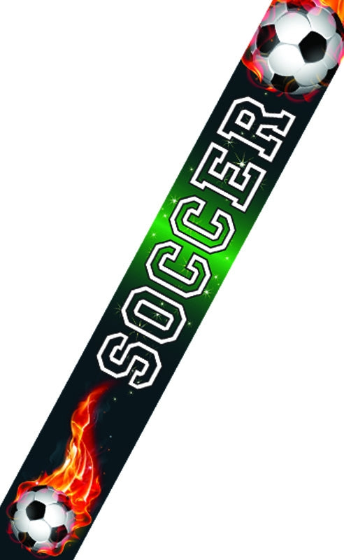 Soccer Inferno Neck Ribbon – main view