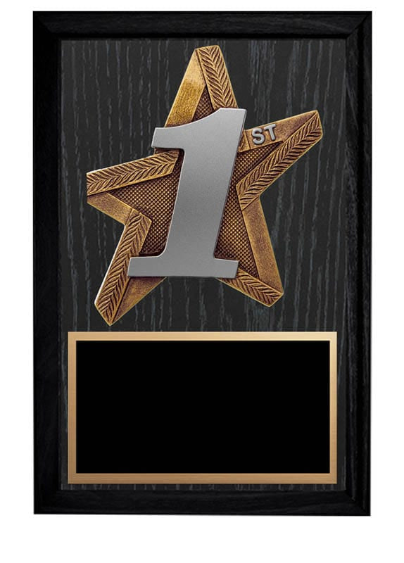 ProStar Series 1st Place Plaque, 5