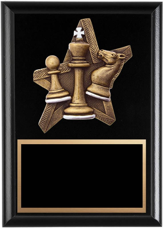ProStar Series Chess Plaque, 6