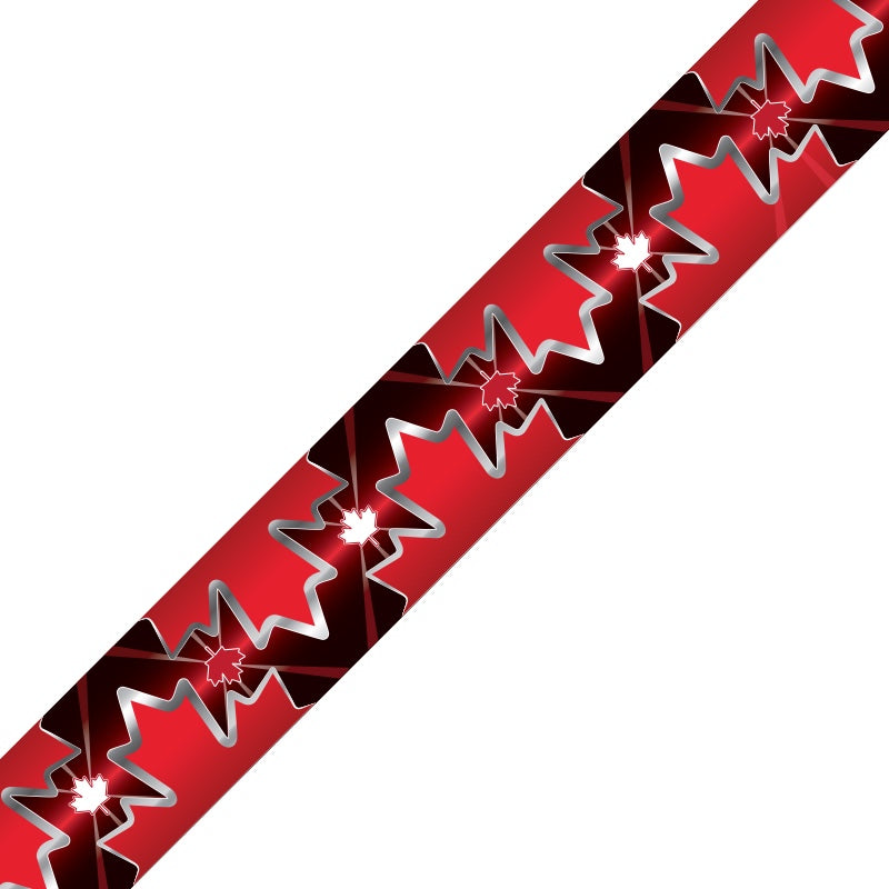 Maple Leaf Full Colour Neck Ribbon – main view