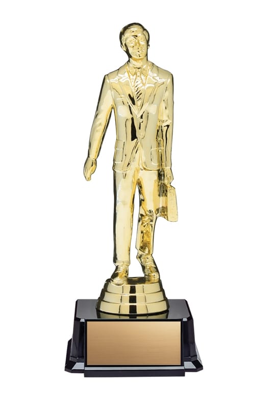 Salesperson Figure on Base, 7