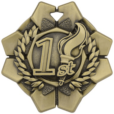 Imperial Medals - 1st Place Antique Gold only