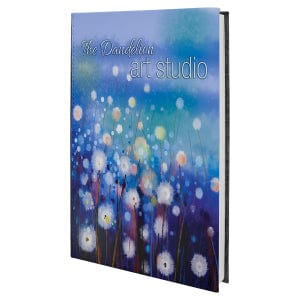 Sketchbook with Unlined Paper Notebooks 5 1/4 inchx8 1/4 inch